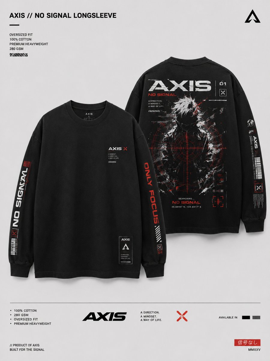 AXIS No Signal Longsleeve